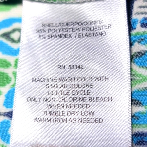 Wisp Woman Sleeveless Graphic Print Dress Size 20W - Picture 5 of 5